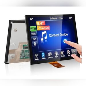 8.4" LCD Touch Screen‎ Display GEL FREE Jeep Dodge RAM Uconnect Radio Navigation